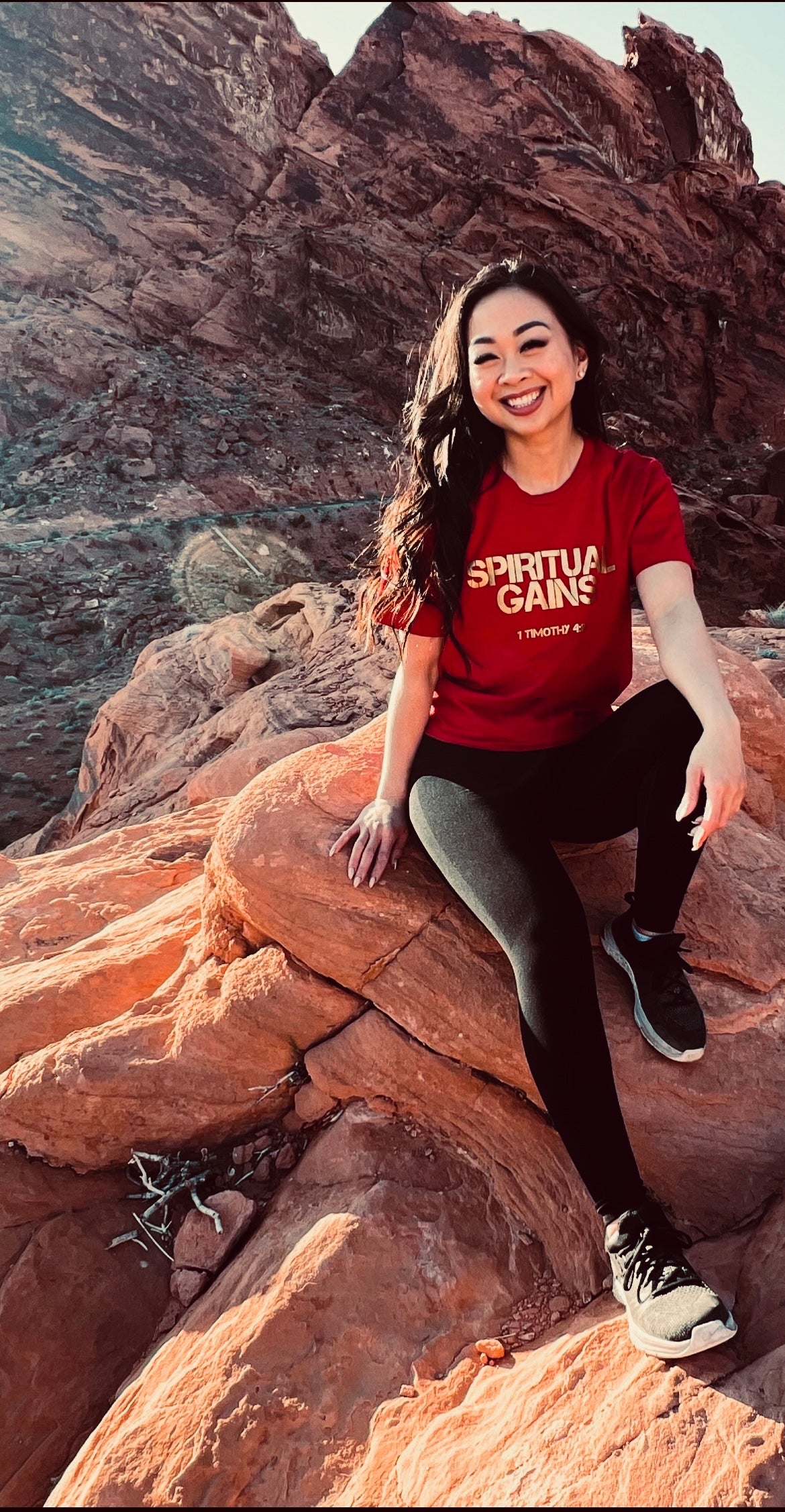 Red/Gold Tee