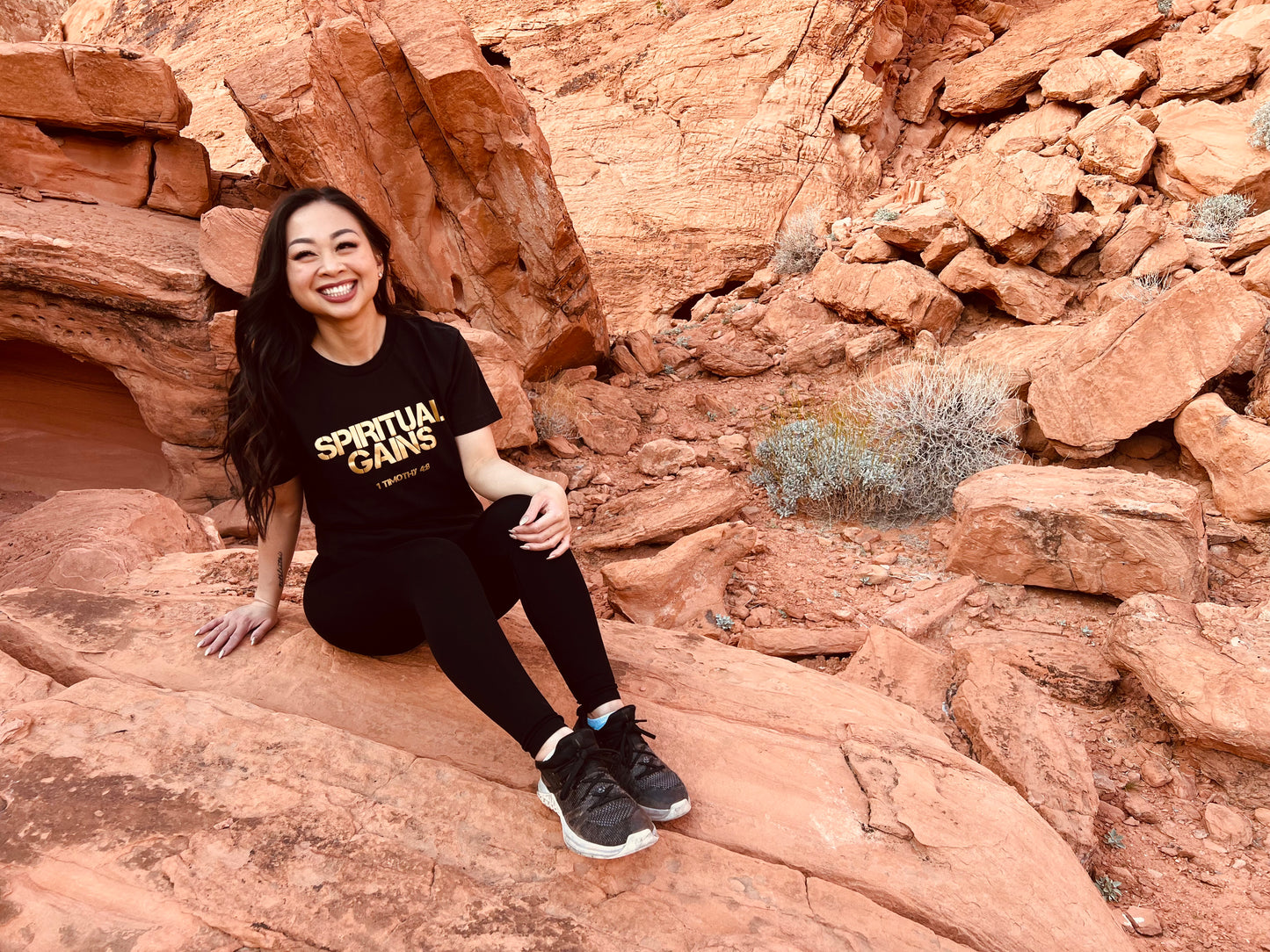 Black/Gold Tee