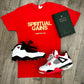 Red/Gold Tee